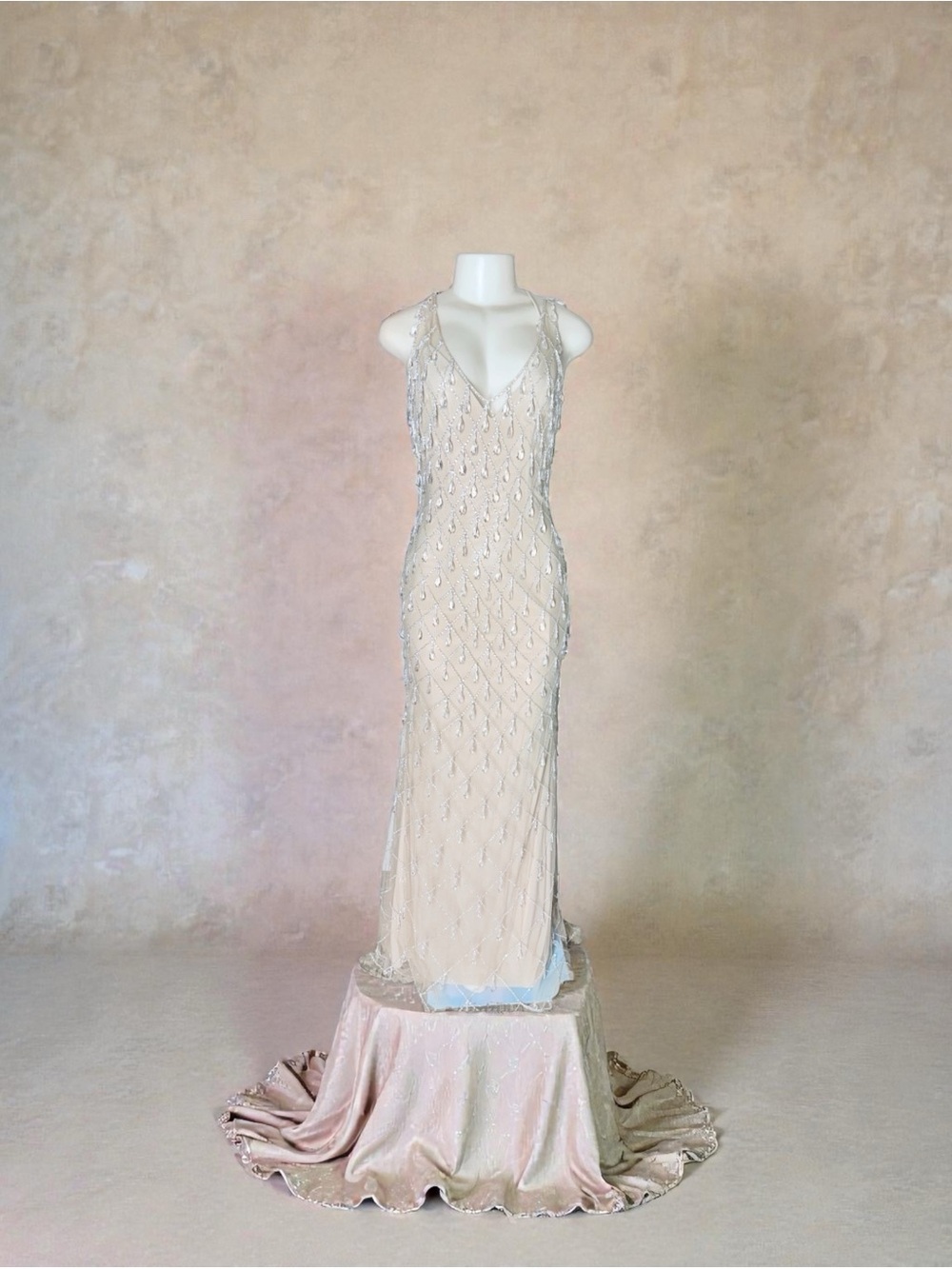 NWT Watters Beaded A-Line Bridal Gown 69403B Size 2X.